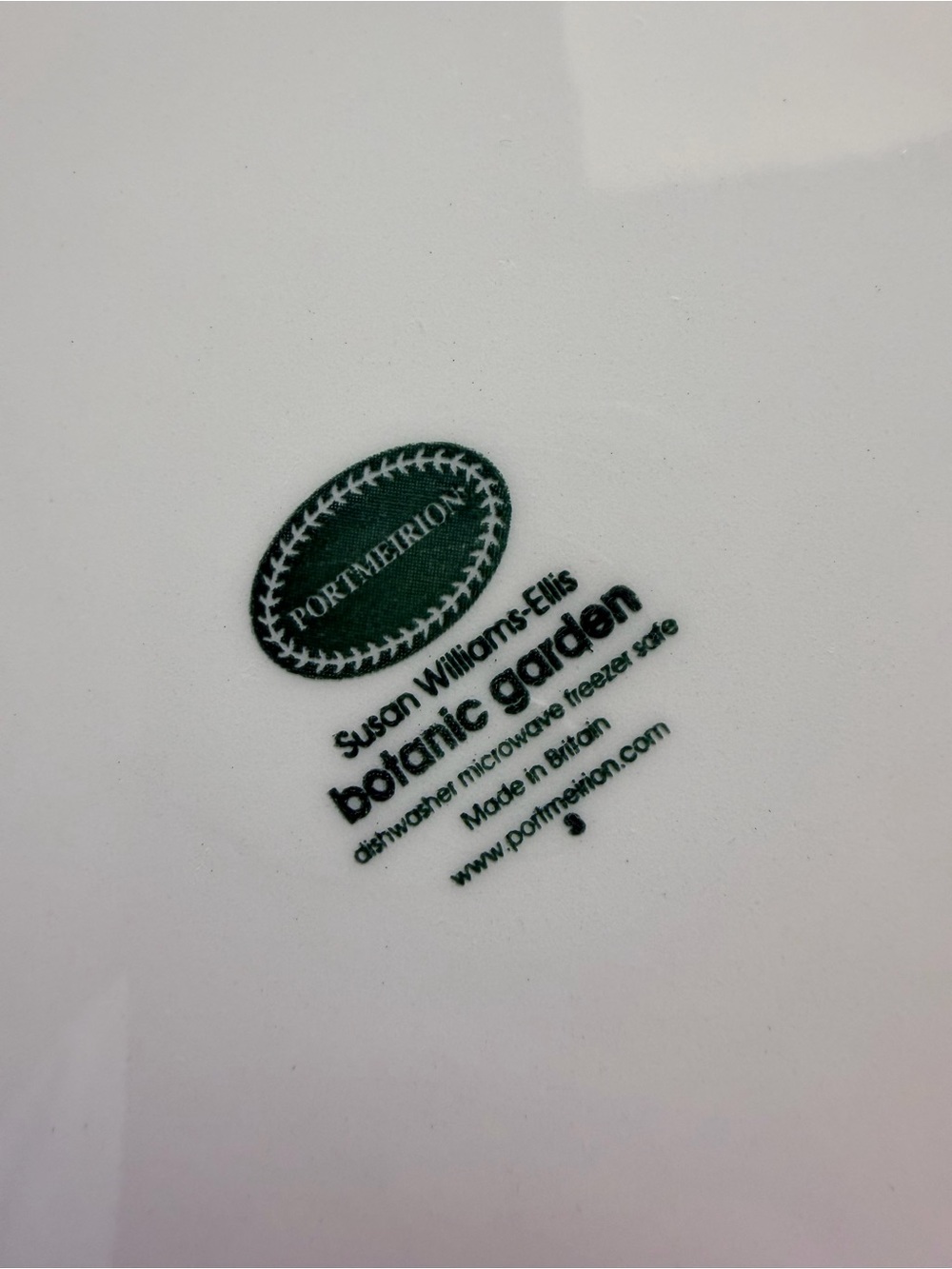 Portmeirion Botanic Garden Dinner Plate Magnolia Altissima Asiatic Magnolia 10.5 - Picture 2 of 6